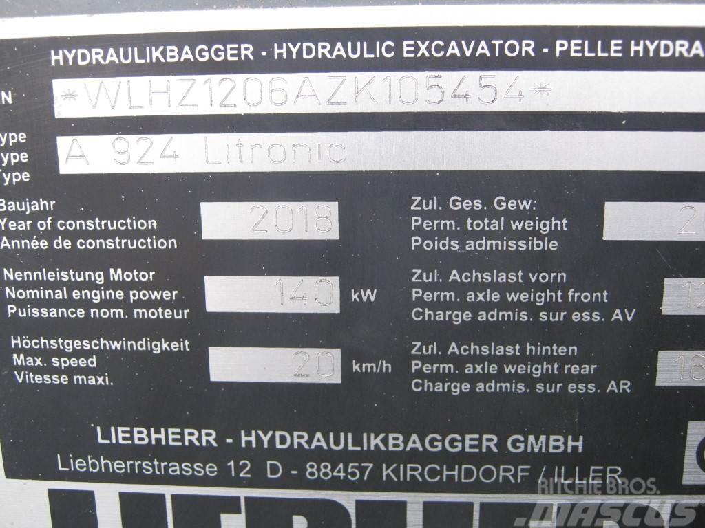 Liebherr A 924 Litronic Mobilbagger