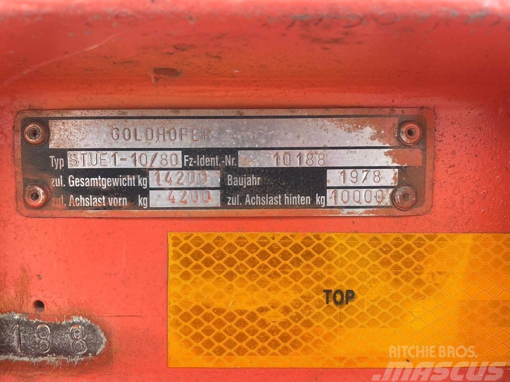 Goldhofer STUE1-10/80 Autotransportauflieger