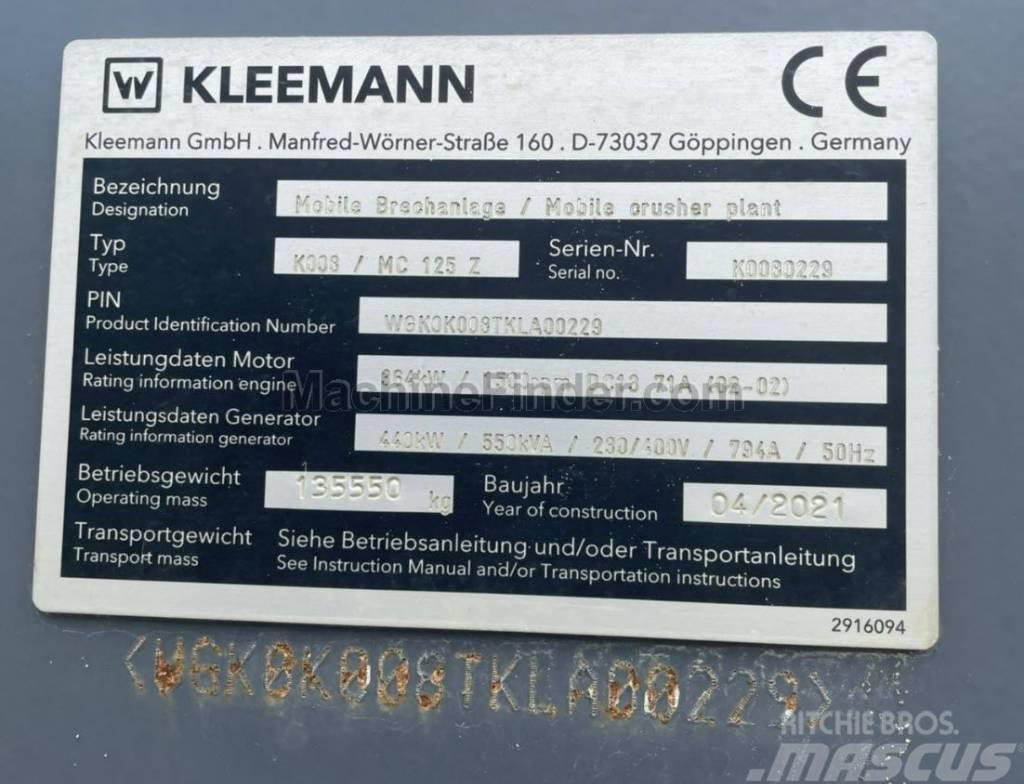 Kleemann MC125Z Mobile Brecher
