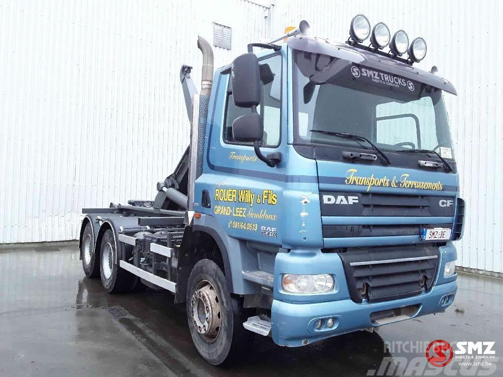 DAF 85 CF 510 double system tractor -tipper Containerwagen
