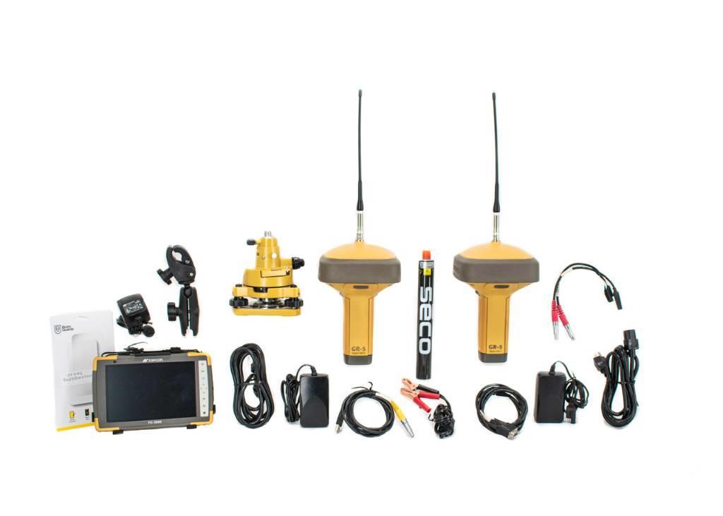 Topcon Dual GR-5 UHF II GPS Kit w/ FC-5000 & Magnet Field Andere Zubehörteile