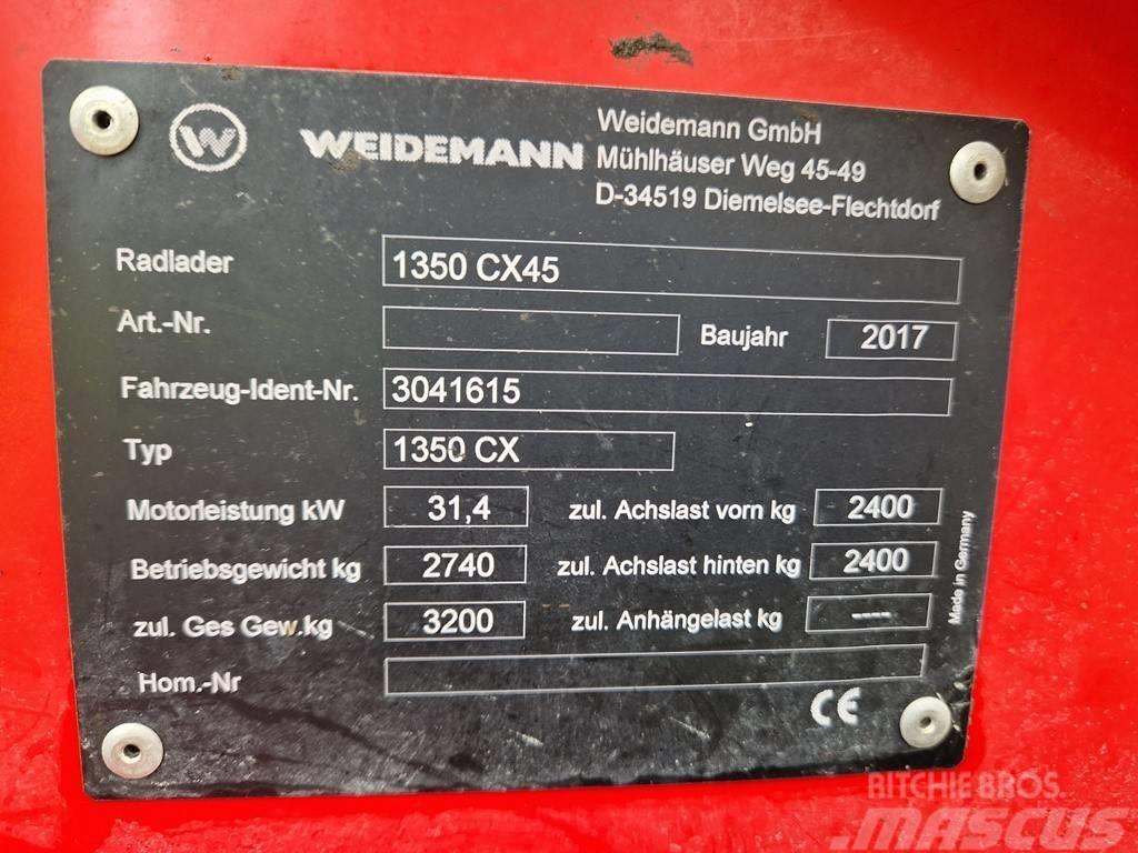 Weidemann 1350 CX45 Hoflader Radlader Hofschlepper Hoflader
