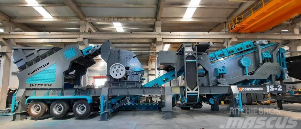 Constmach 250-300 tph Mobile Impact Crushing Plant Mobile Brecher
