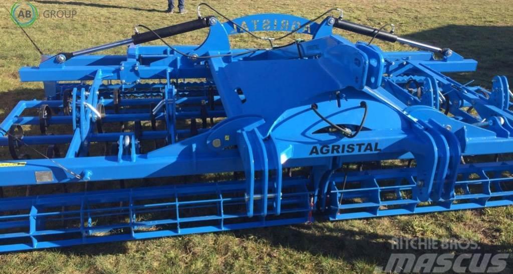 Agristal Hydraulically folding seedbed cultivator/ Grubber