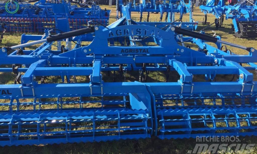 Agristal Hydraulically folding seedbed cultivator/ Grubber