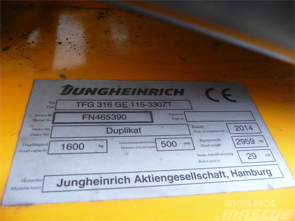 Jungheinrich TFG 316 330 ZT Gasstapler