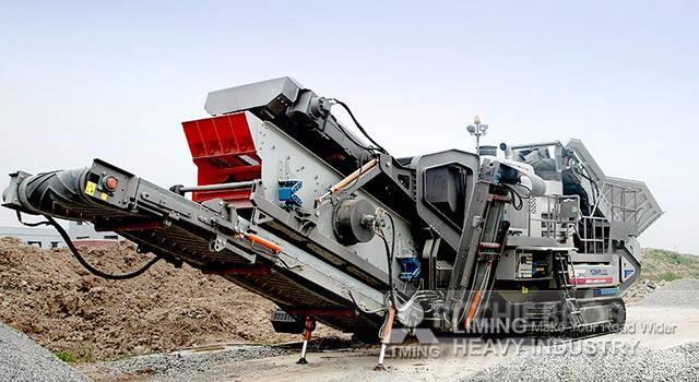Liming YG935E69L Crawler type Mobile Crushing Plant Zuschlagsanlagen