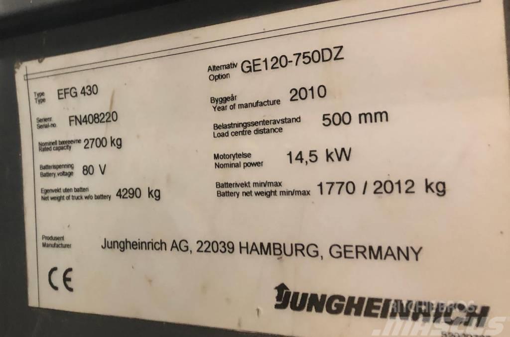 Jungheinrich EFG430 Elektrostapler