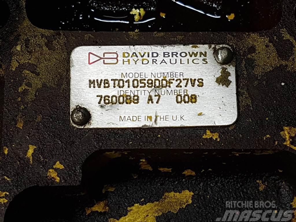 David Brown MVBT01059 - Komatsu WA270-3 - Valve Hydraulik