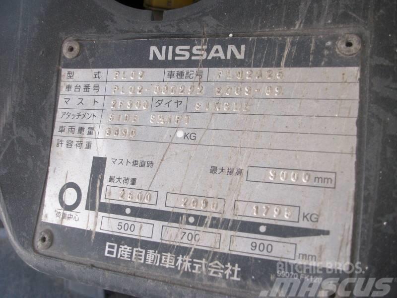 Nissan PL02A25 Gasstapler