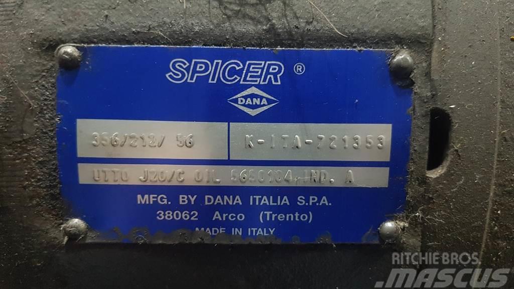 Spicer Dana 356/212/56 - Mecalac 714 MW - Axle LKW-Achsen