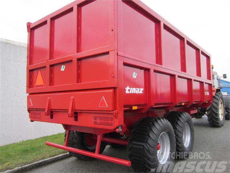 Tinaz 16 tons dumpervogne med kornsider Andere Kommunalmaschinen