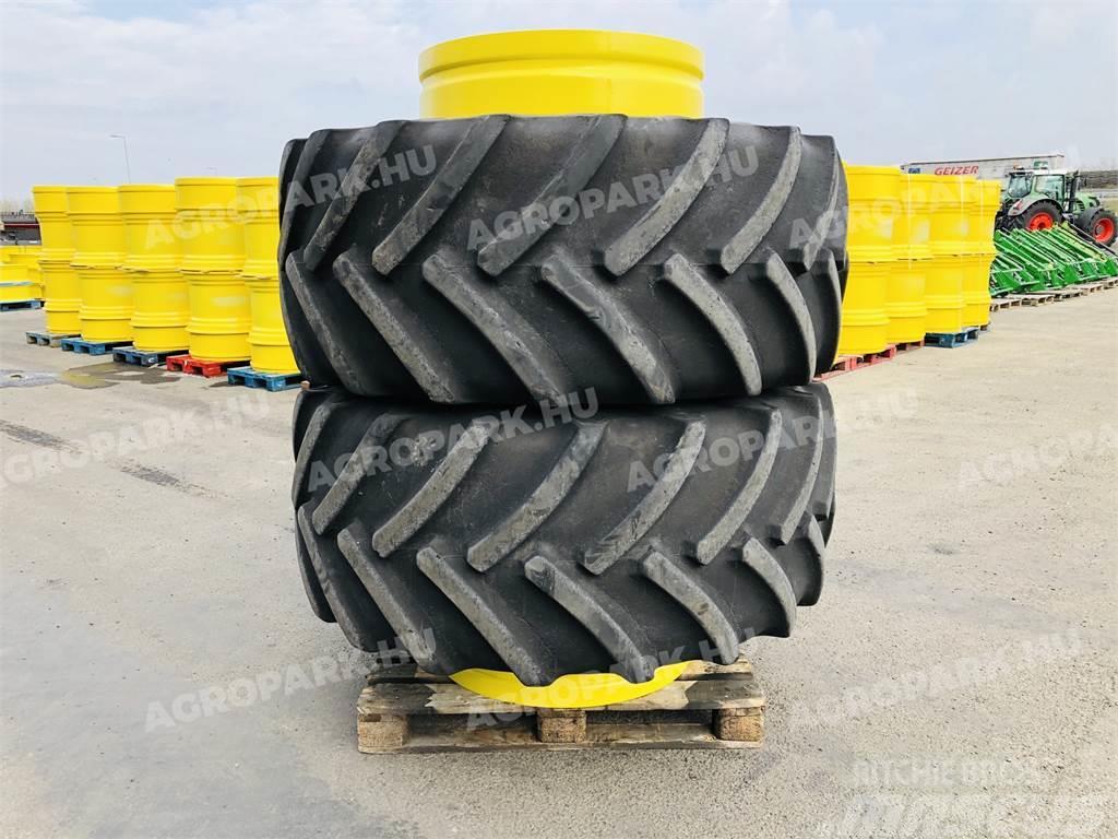  twin wheel set with Continental 650/65R34 tires Doppelräder