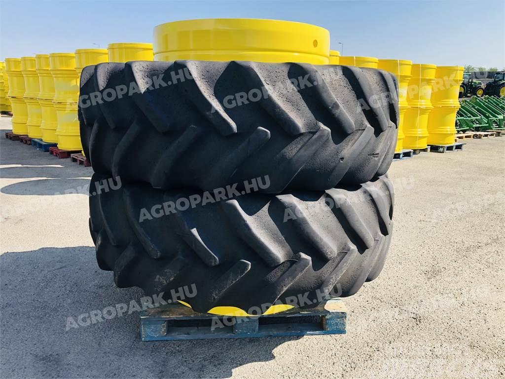  twin wheel set with Goodyear 620/70R42 tires Doppelräder