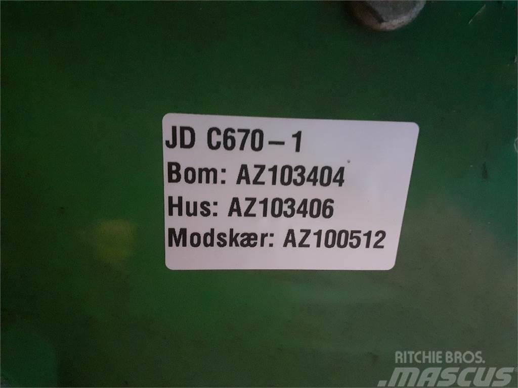 John Deere C670 Zubehör Mähdrescher