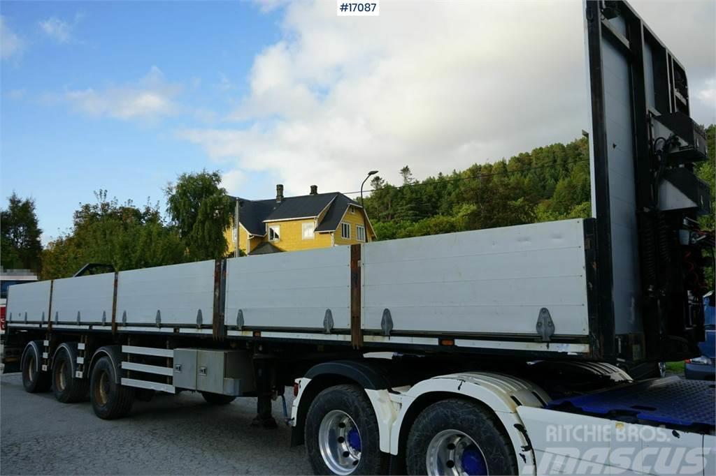 HRD Rettsemi with Tridec steering and 7,5 m extension. Andere Auflieger