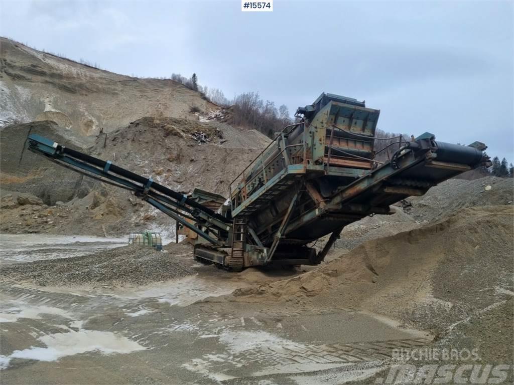 Powerscreen T. Chieftain 1800 quarry sieve Sieb- und Brechanlagen