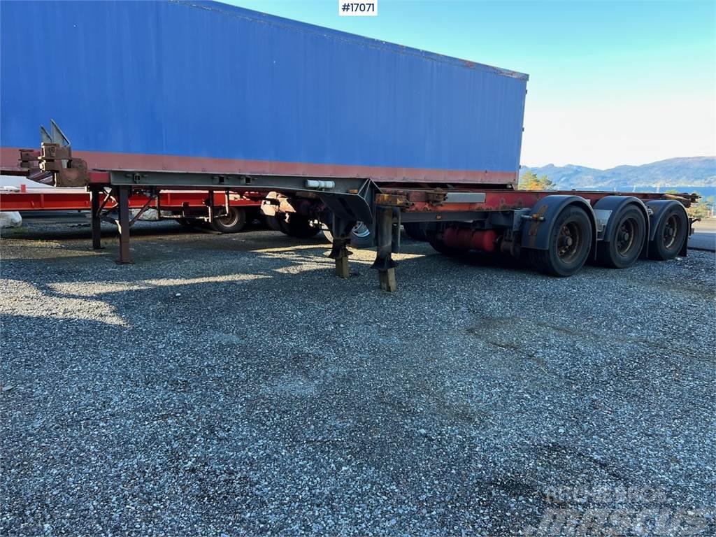 Renders 3 Axle Container trailer w/ extension to 13.60 Andere Anhänger