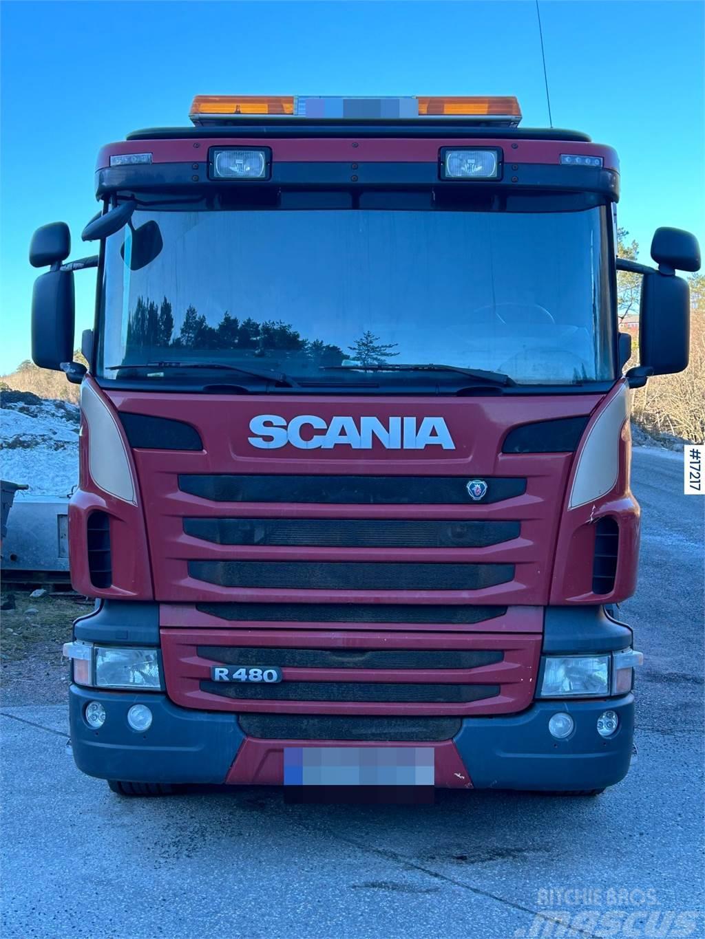 Scania R480 6x2 combi Fico suction/pump truck for sale as Tankwagen