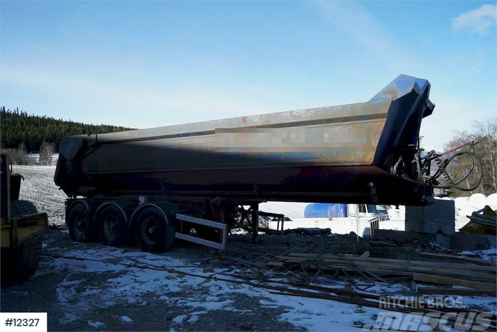  Tipping semi with sliding shafts. Andere Auflieger