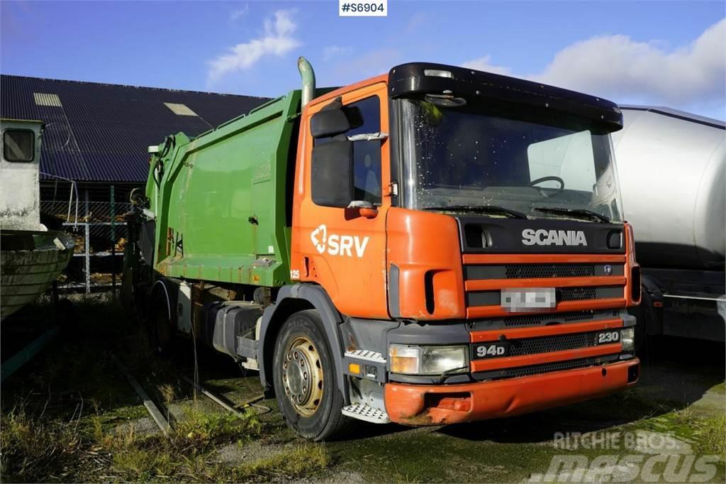 Scania P94 DB4x2LA 230 garbage truck Kehrmaschine