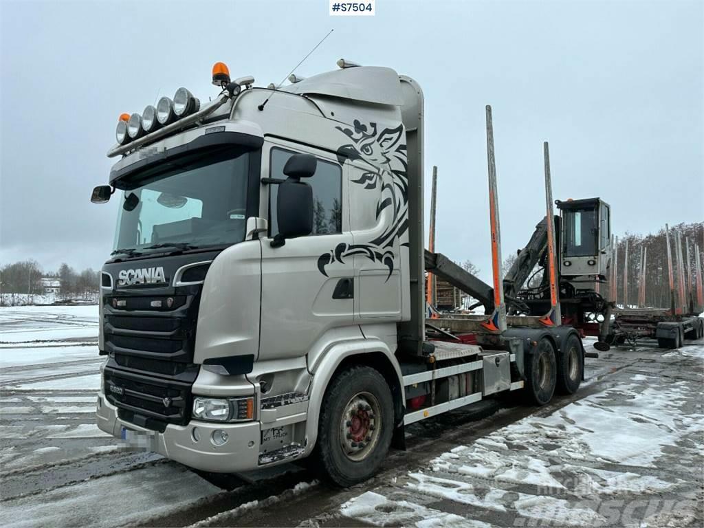 Scania R520 6X4 Holztransporter