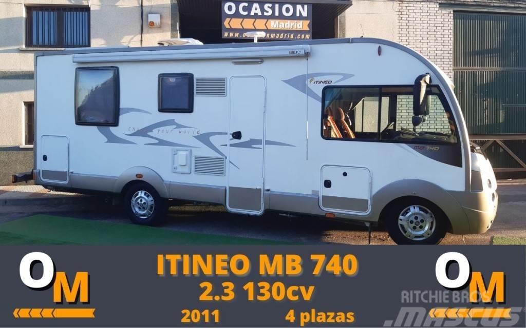  Autocaravan Integral Itineo MB740 Wohnmobile und Wohnwagen