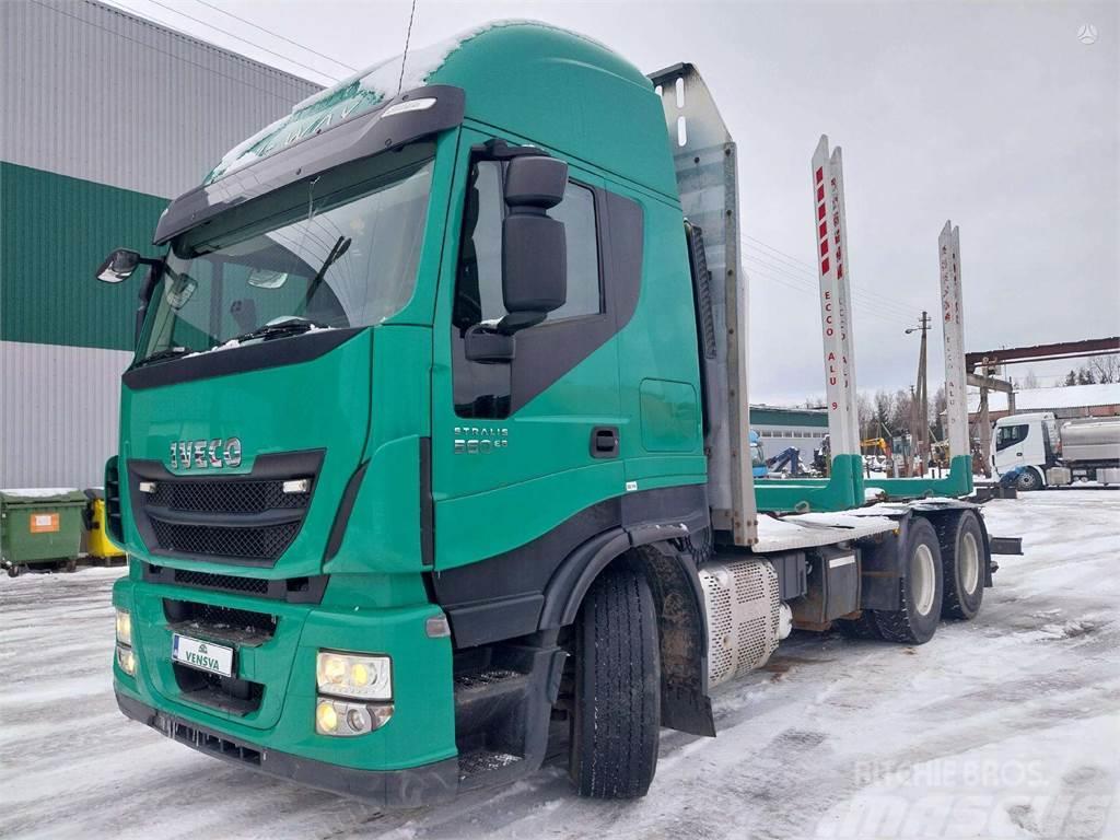 Iveco STRALIS 560 6x4 Wechselfahrgestell