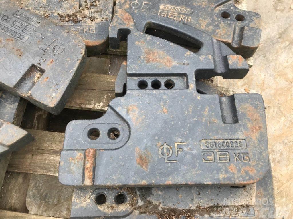 McCormick X Series front weights Frontgewichte