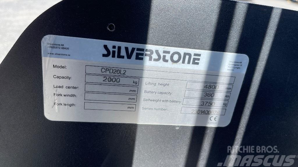 Silverstone CPD20L2 Sähkötrukki Elektrostapler