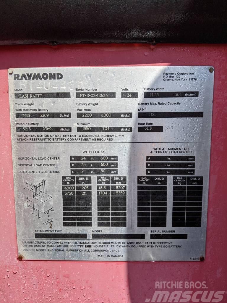 Raymond R40TT Elektrostapler