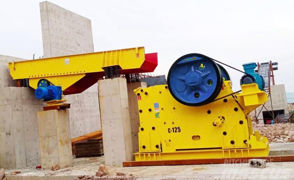 Kinglink C125 Primary Jaw Crusher for Riverstone Pulverisierer