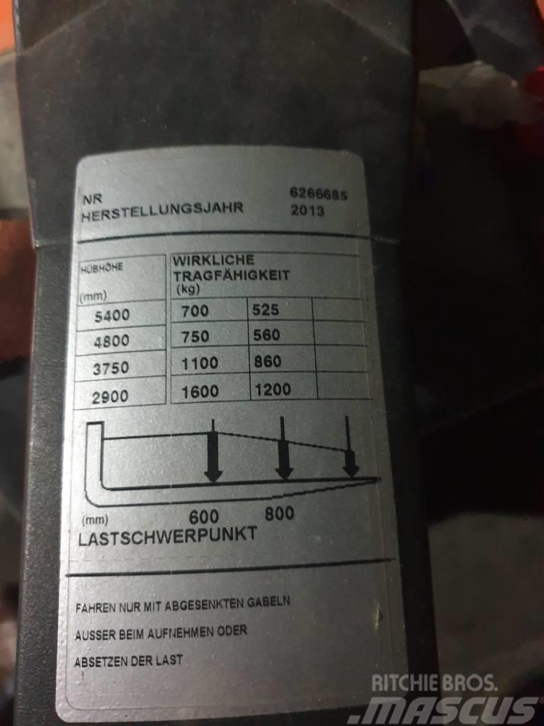 BT SPE 160 Deichselstapler