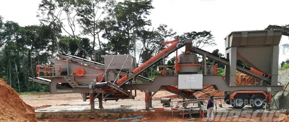 Constmach Mobile VSI Crushing Plant | Sand Making Machine Mobile Brecher