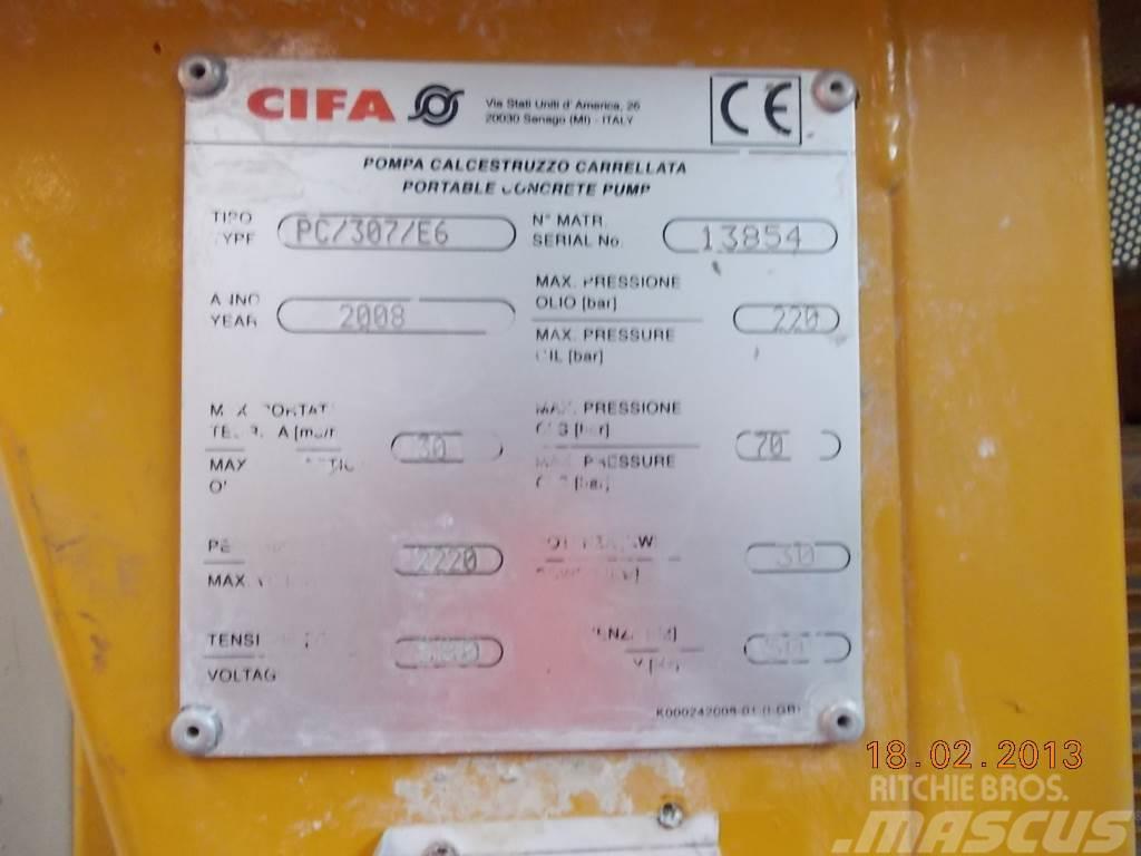 Cifa PC 307 E6 Betonpumpen