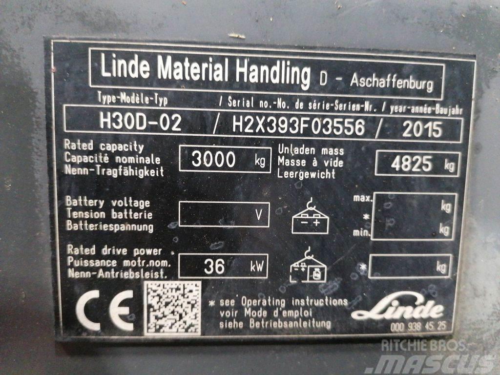 Linde H30D-02 Dieselstapler