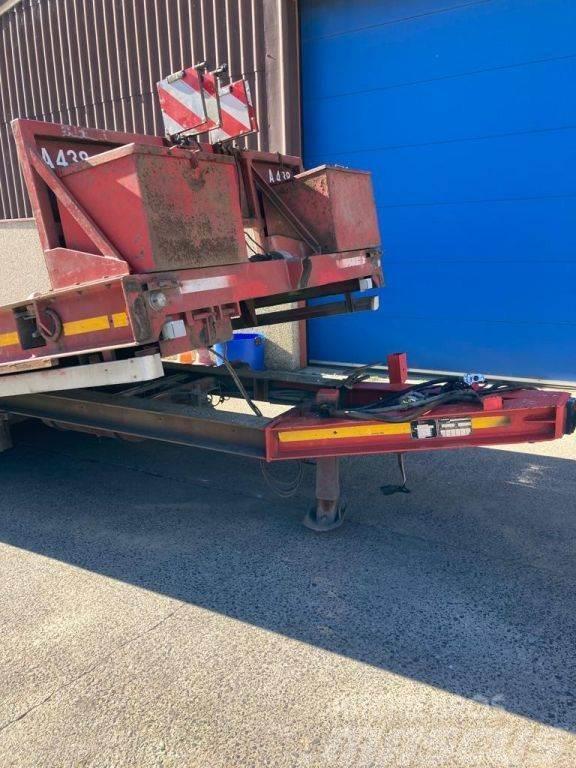 MOL 2 AXLES TIPPING TRAILER WITH RAMPS Tieflader
