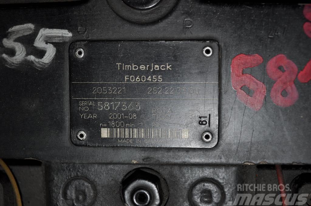 Timberjack 1270C Pompa jazdy F060455 Hydraulik