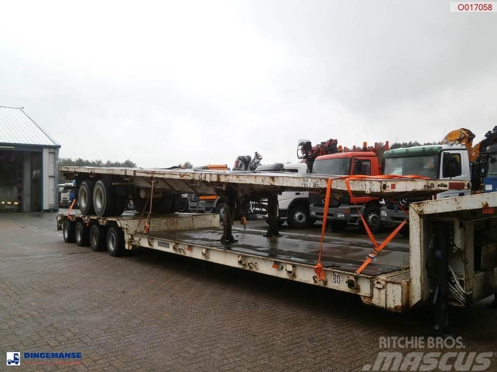  Traylona 2-axle platform trailer 39000KG / Extenda Tieflader-Auflieger