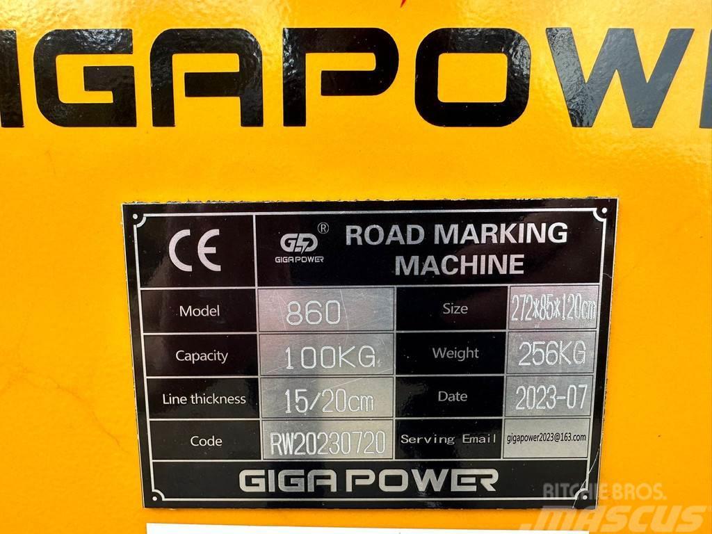  Giga power Road Marking Machine Asphaltfräsen