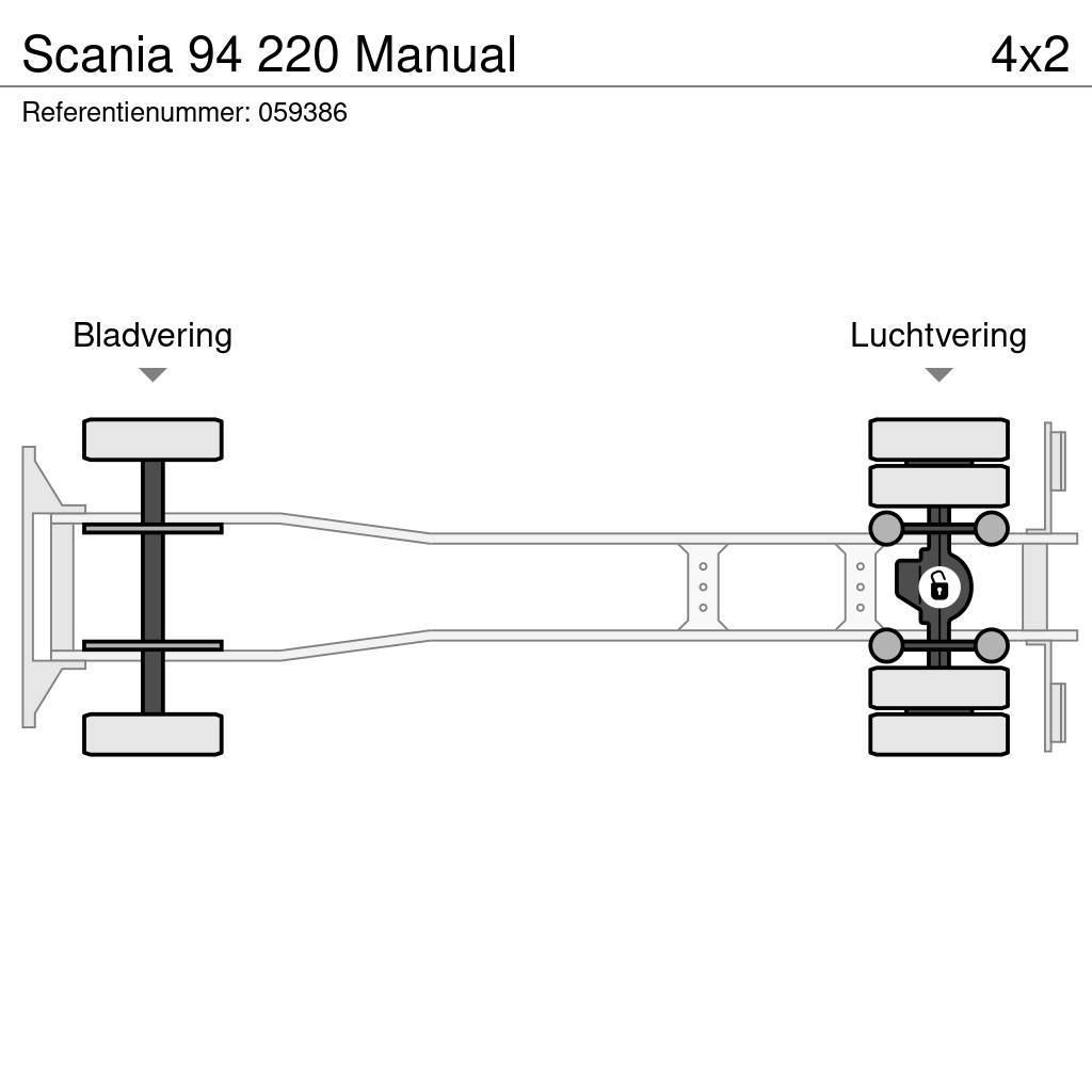 Scania 94 220 Manual Pritsche & Plane