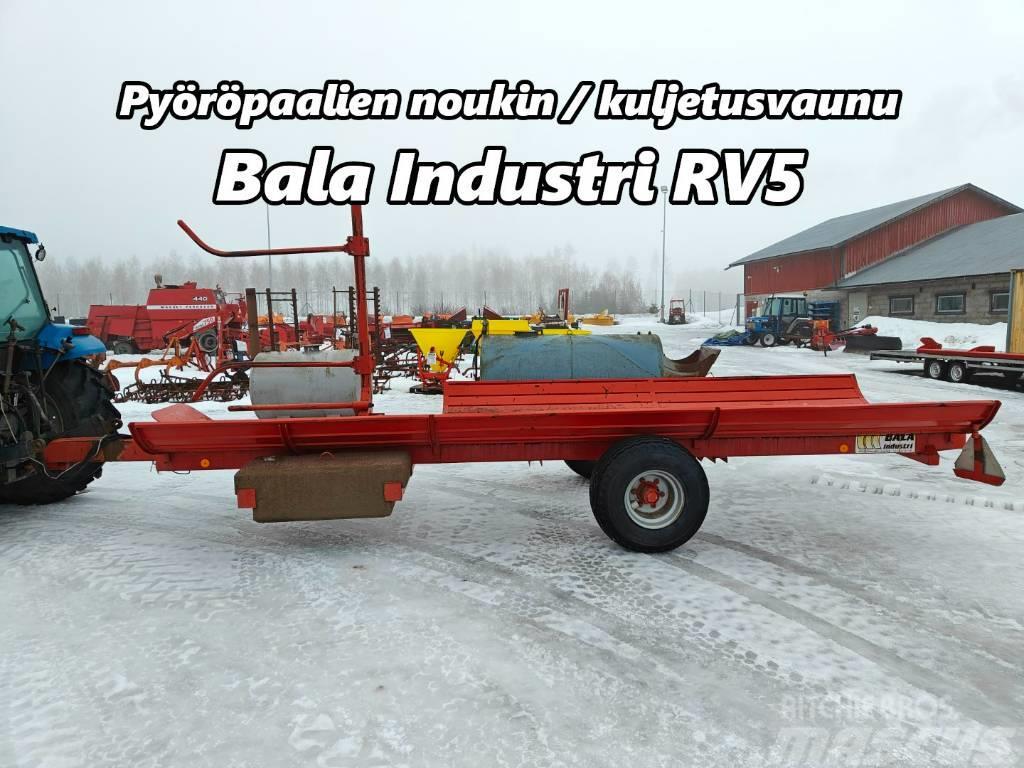 Bala Industri RV5 paalivaunu - VIDEO Ballenanhänger