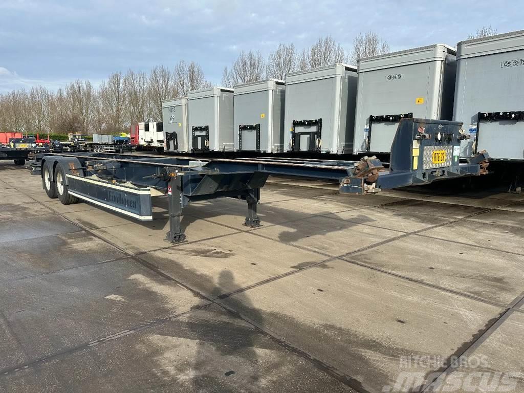 Renders 5 X IN STOCK, BPW, DISC, 20 + 40 FT Containerauflieger