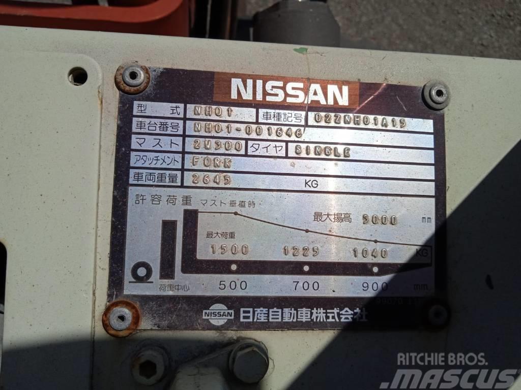 Nissan 02ZNH01A15 Gasstapler