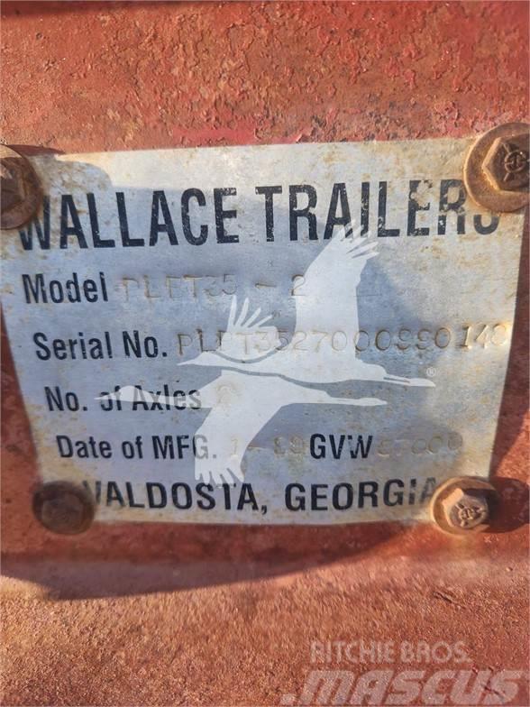  WALLACE PLPT35-2 Tieflader-Auflieger