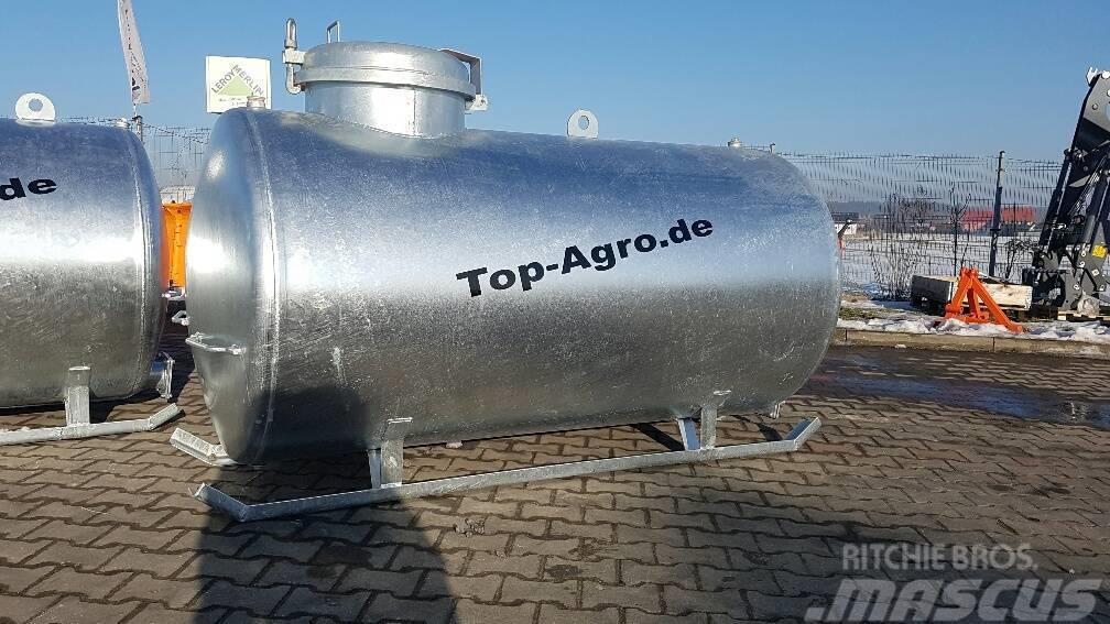Top-Agro Water tank, 2000L, stationary + metal skids! Weitere Viehgeräte