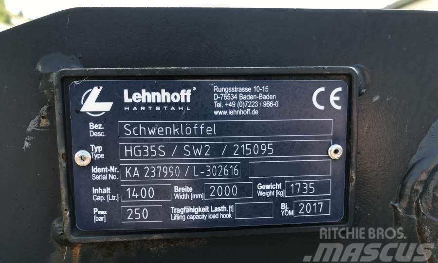 Lehnhoff 200 CM / SW25 - Schwenklöffel Tieflöffel