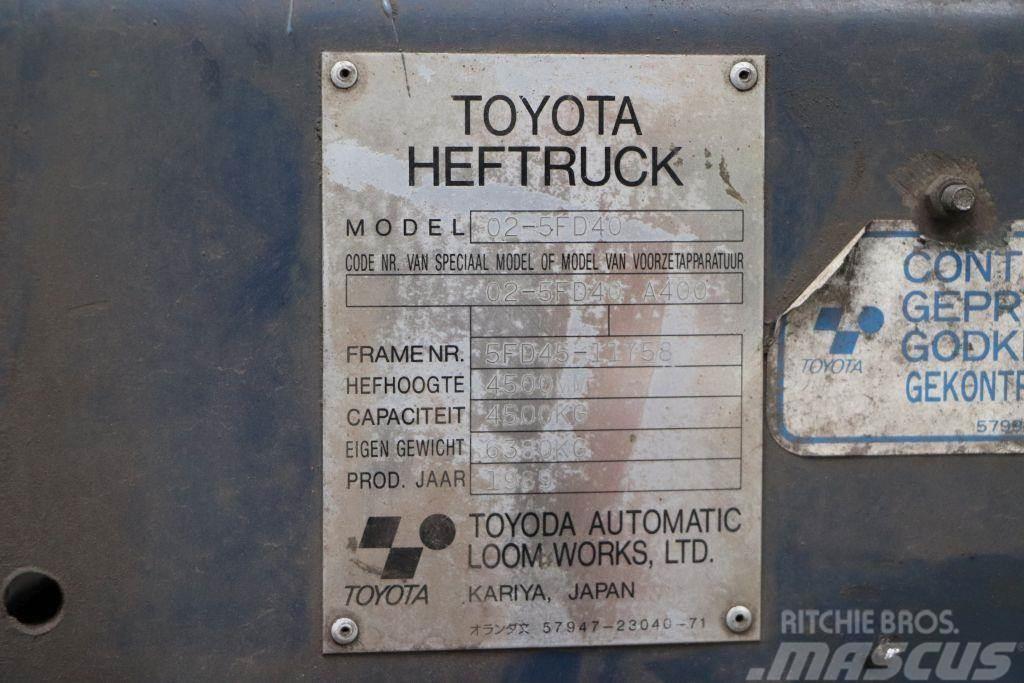 Toyota 02-5FD40 Dieselstapler