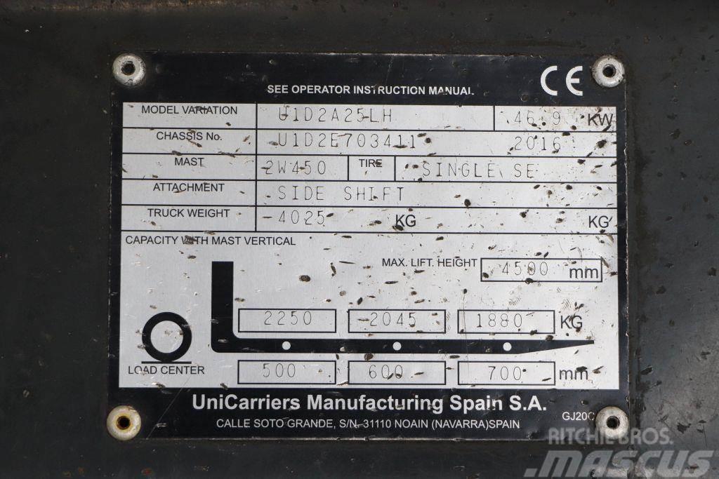 UniCarriers U1D2A25LH Gasstapler