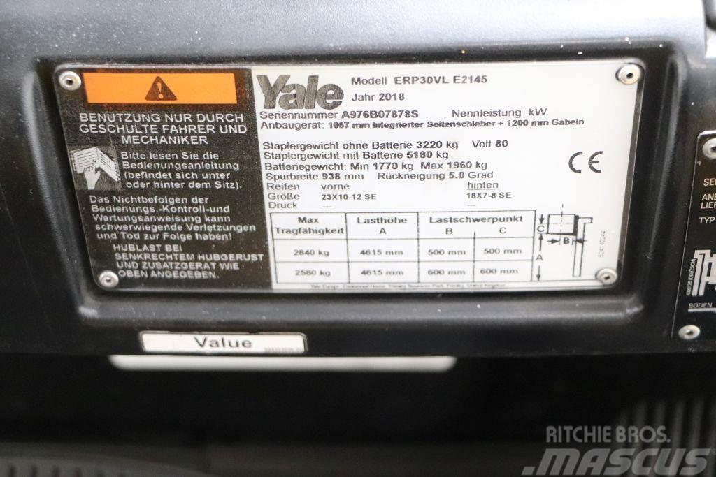 Yale ERP30VL Elektrostapler
